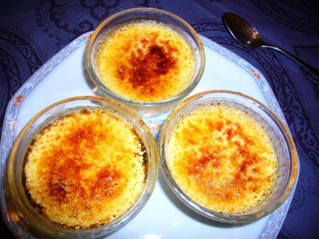 Cr�me brul�e...