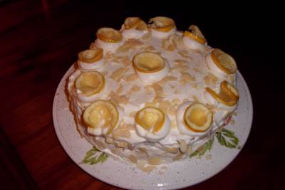 G�teau meringu� au citron